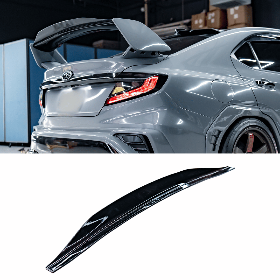 2022 2024 Subaru WRX STI Wing Gurney Flap Extension AeroflowDynamics