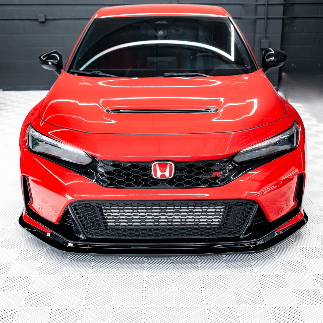 Transform Your 2023+ Honda Civic Type R with the S-Style V2 Front Lip by AeroflowDynamics