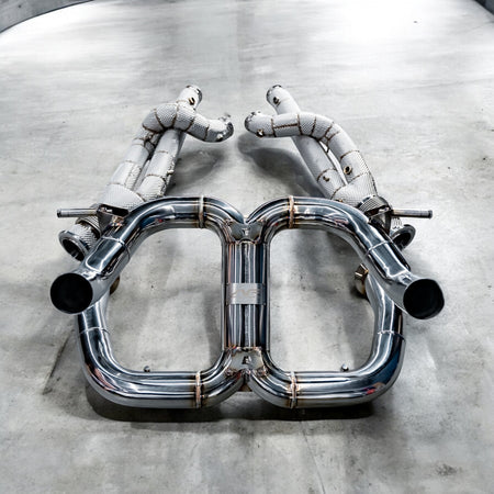 Lamborghini Aventador AFD SVJ/Ultimae F1 Exhaust System - aeroflowdynamics
