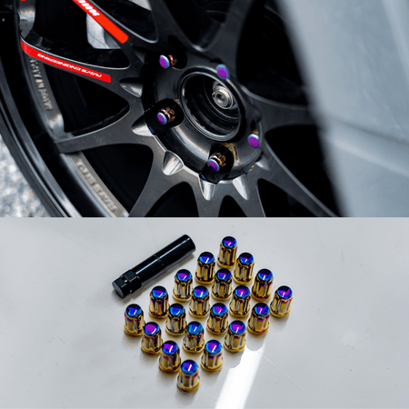 Neochrome Lug Nuts