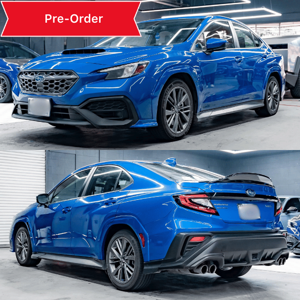 2022-2024 Subaru WRX Paint Matched Fender Flares S Style V2 - aeroflowdynamics