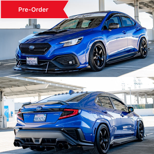 2022-2025 Subaru WRX AFD Paint Matched Fender Flares