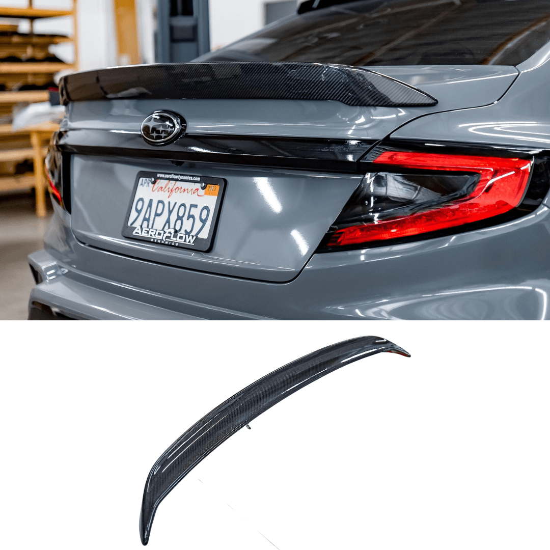 Wrx carbon fiber deals spoiler