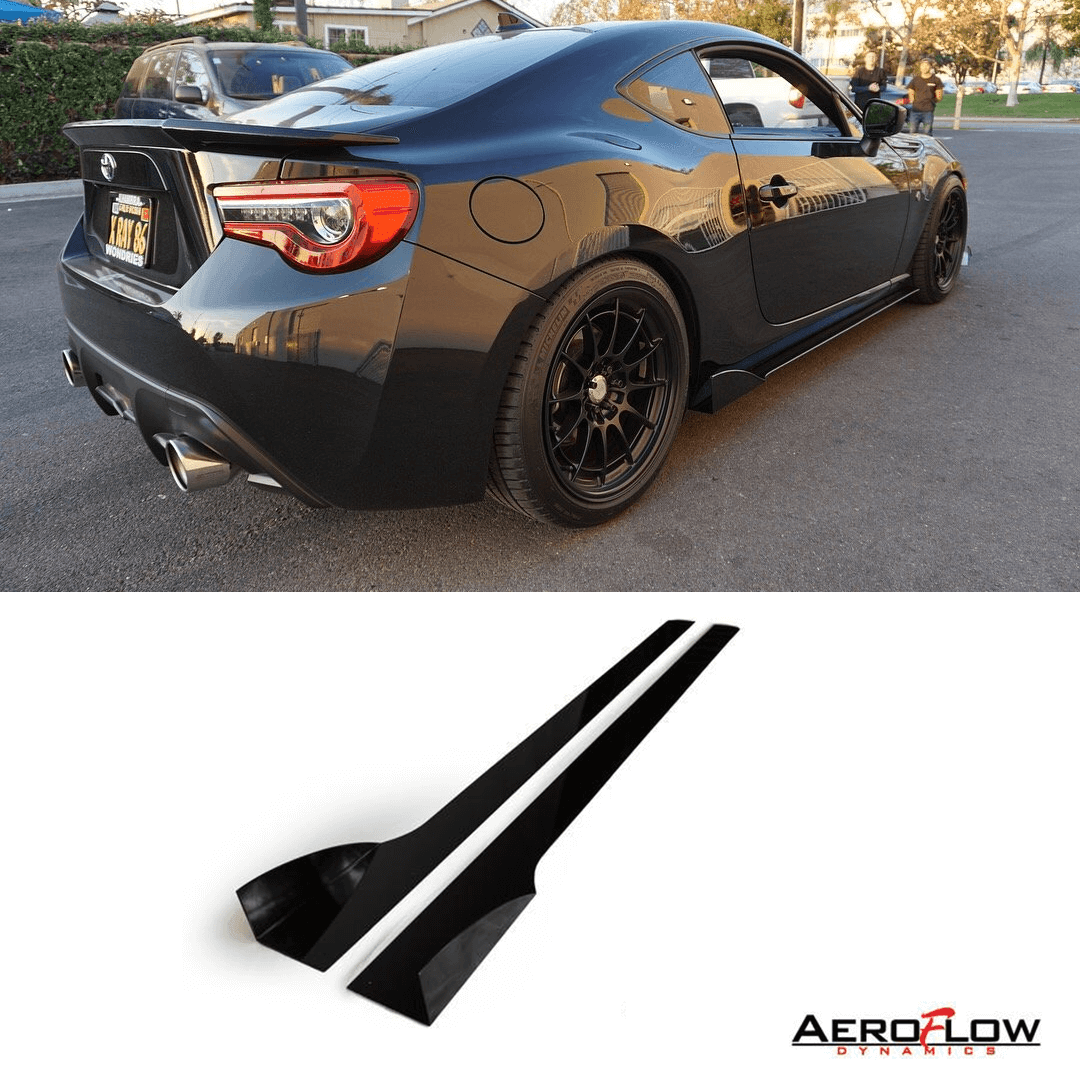 2017-2019 Toyota GT86 Side Skirt Extension V2 - Aeroflowdynamics